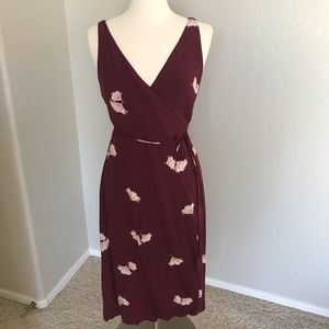 Ann Taylor Sleeveless Wrap Dress
